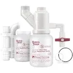 OPEN BOX Practicon 7078713 Gleco Trap System 64 oz. Clay &amp; Plaster Sink Trap Kit