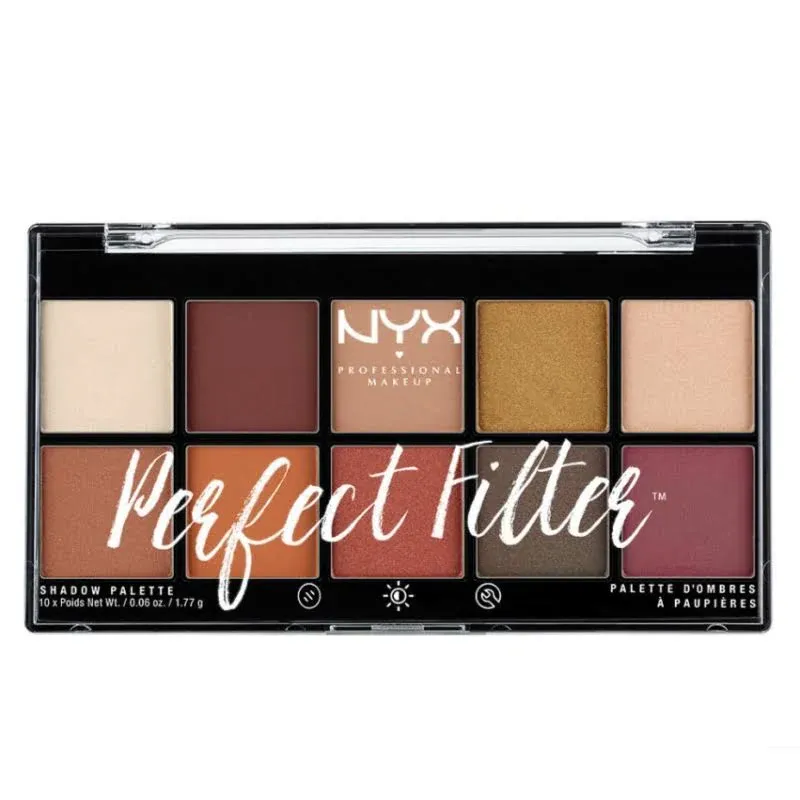 1 NYX Perfect Filter Shadow Palette - Eye &#034; PFSP02 - Rustic Antique &#034; *Joy&#039;s*