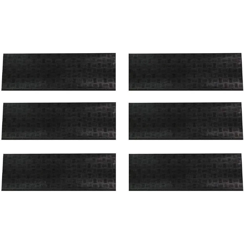 Envelor Indoor Outdoor Non-Slip Step Mats Stair Treads Rubber Step Mats