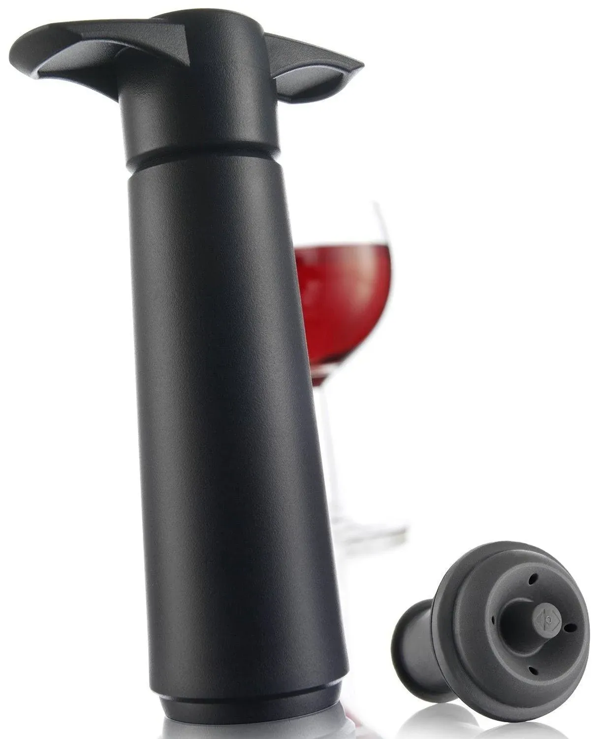 Vacu Vin Wine Saver Pump With 1 Stopper, White