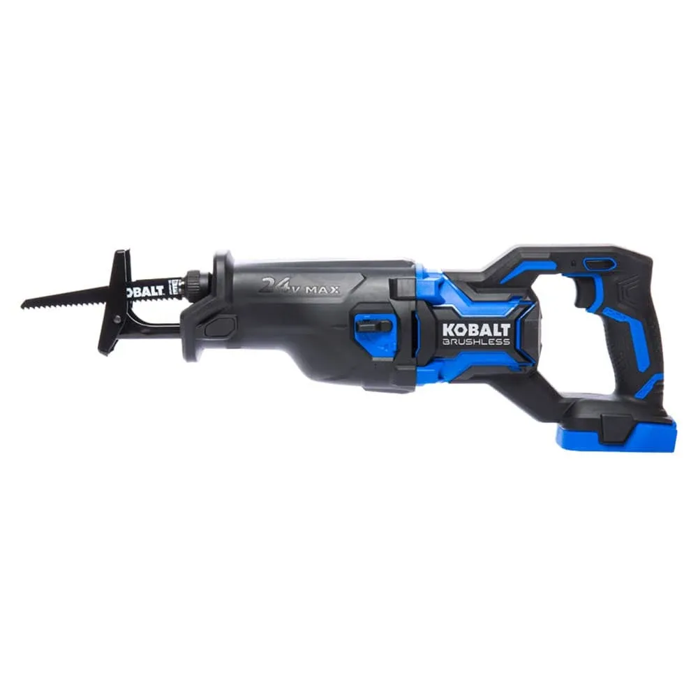 Kobalt XTR 24-Volt Max Variable Speed Brushless Cordless Reciprocating Saw (Tool ...