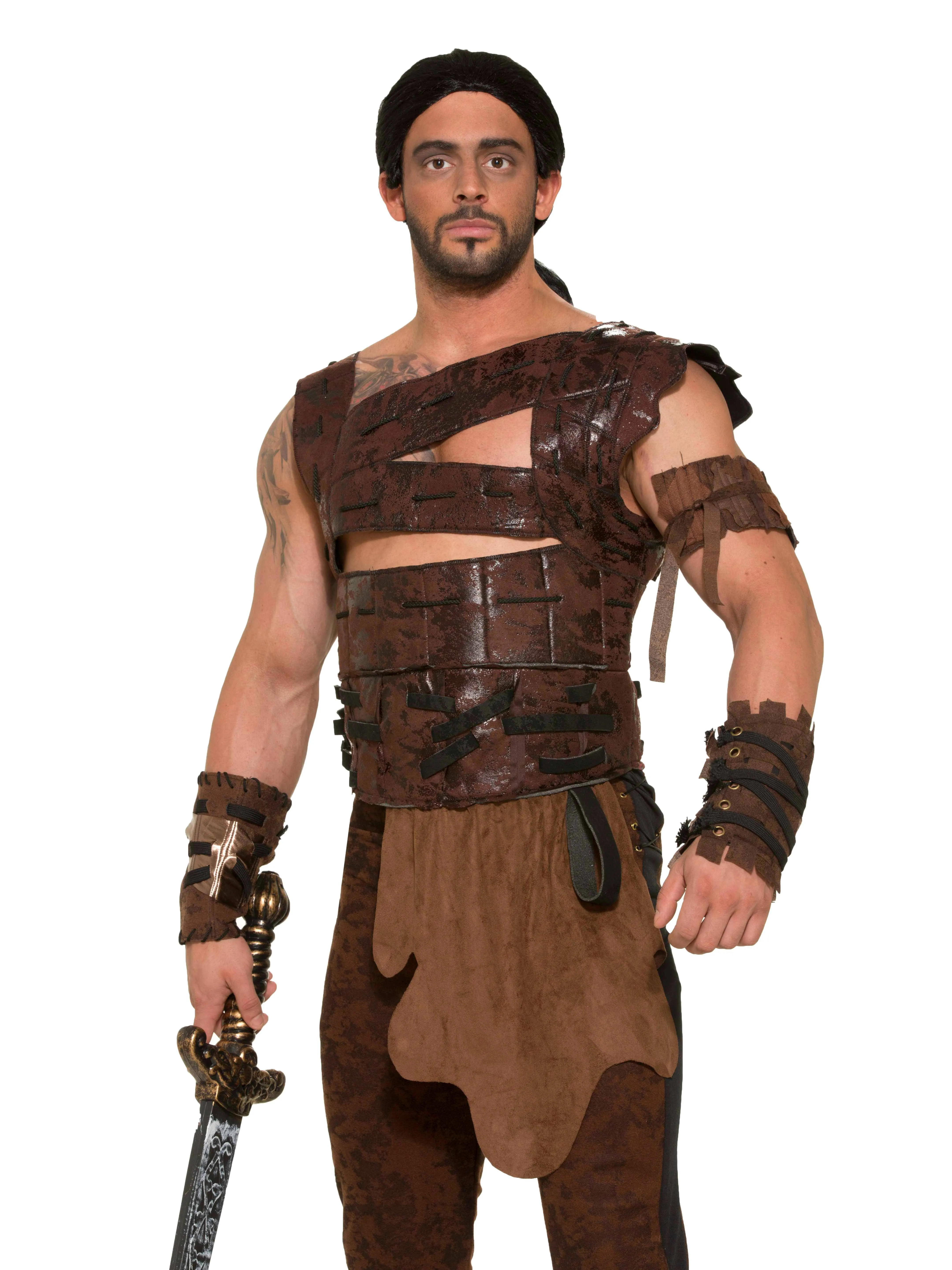 Game of Thrones Drogo Faux Leather Armor and Belt Costume Accessory