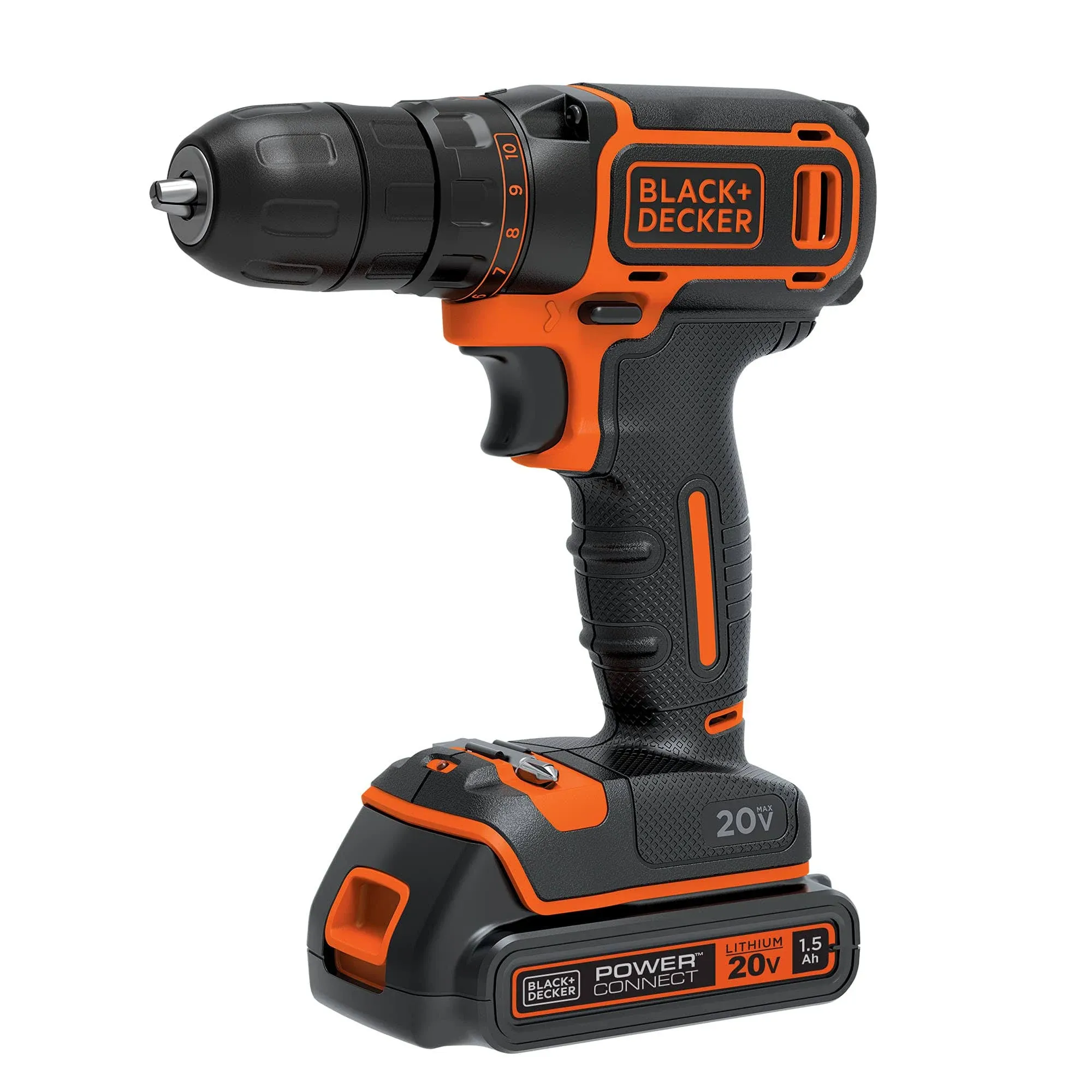 Black+Decker 20V Included Battery  Powered Cordless Drill/Driver