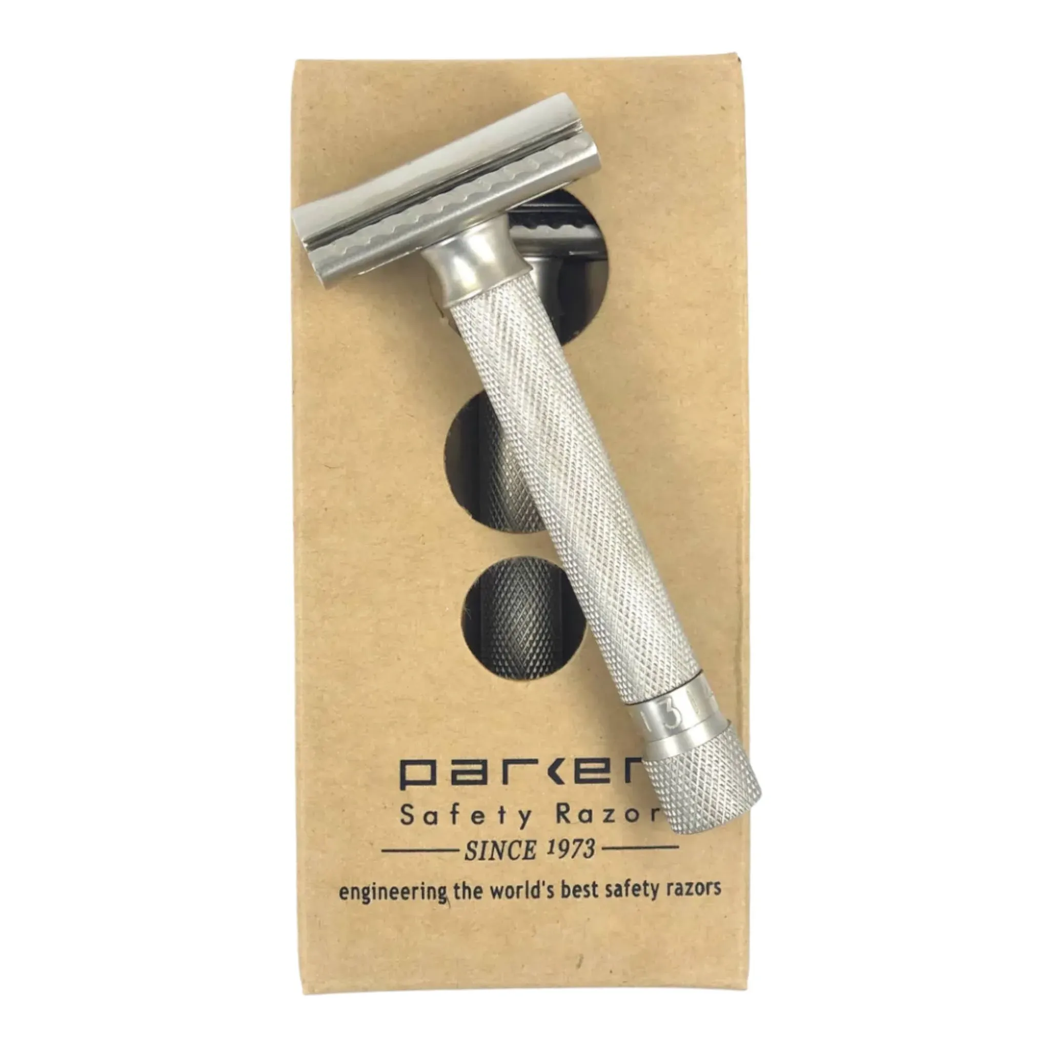 Parker Variant Adjustable Safety Razor Satin Chrome VAR-SC