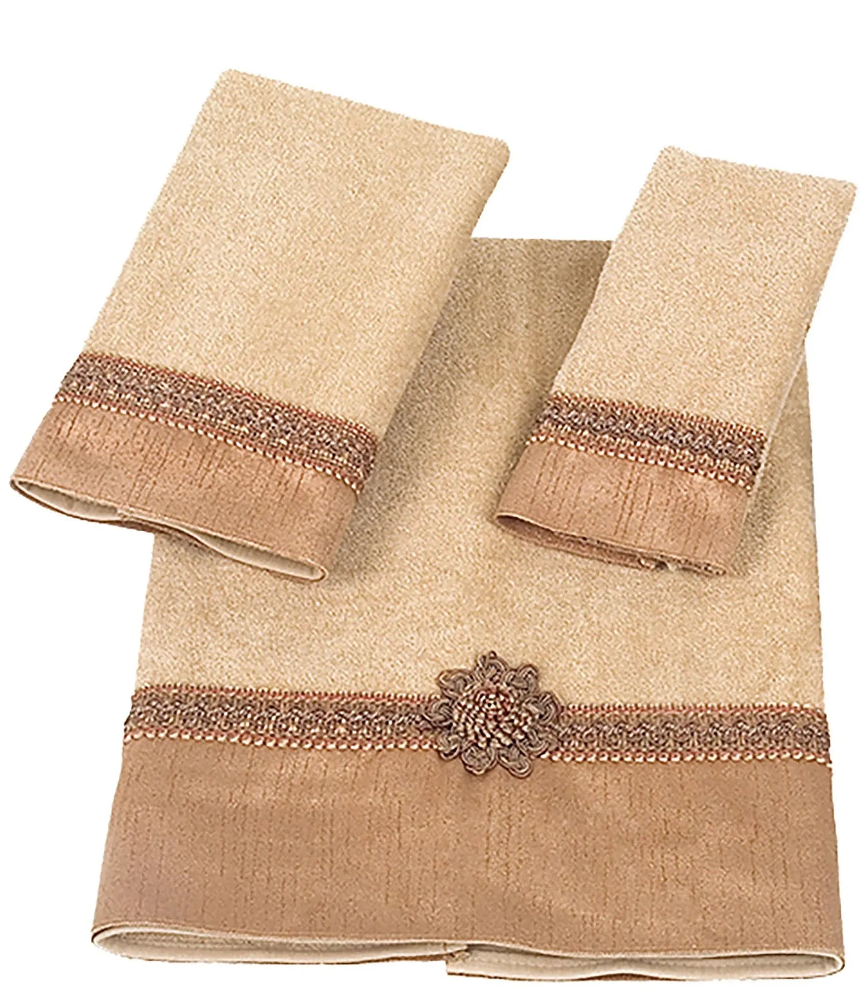 Braided Cuff Towel Collection Rattan