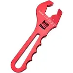 Evil Energy An Hose Fitting Adjustable Wrench Spanner Lightweight Aluminum 3AN-16AN Red