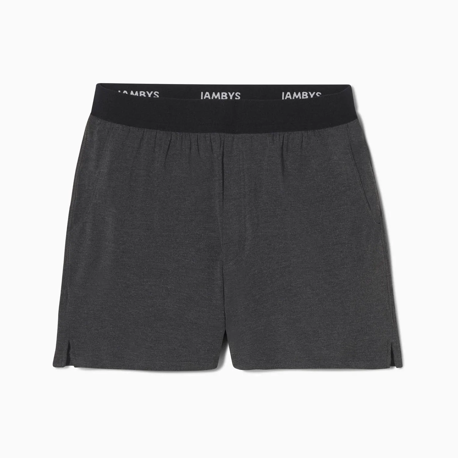 Boxers with Pockets | House Shorts | Jambys | Gray/Black