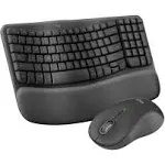 Logitech Wave Keys MK670 Keyboard Mouse Combo