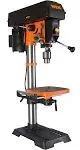 Wen 4214T 5-Amp 12-Inch Variable Speed Cast Iron Benchtop Drill Press with Laser and Work Light