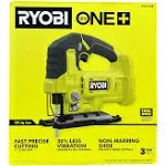 RYOBI ONE+ 18V Cordless Jig Saw (Tool Only) 18 VOLT (Renewed)