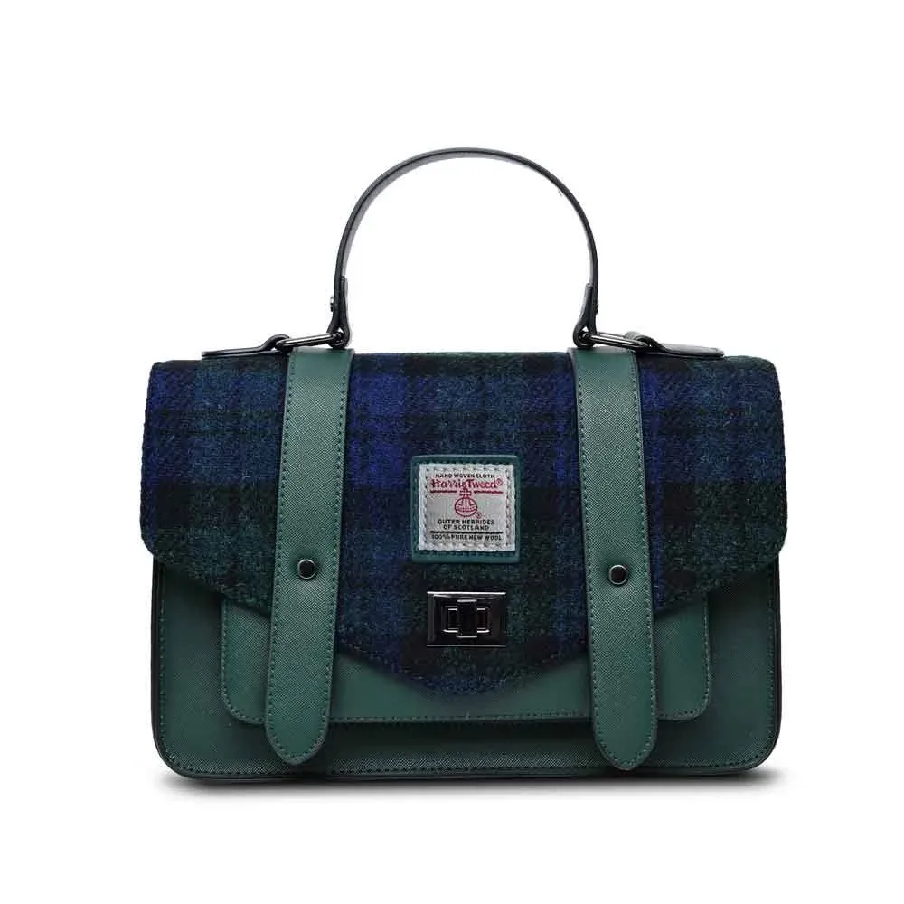 Harris Tweed Medium Calton Satchel