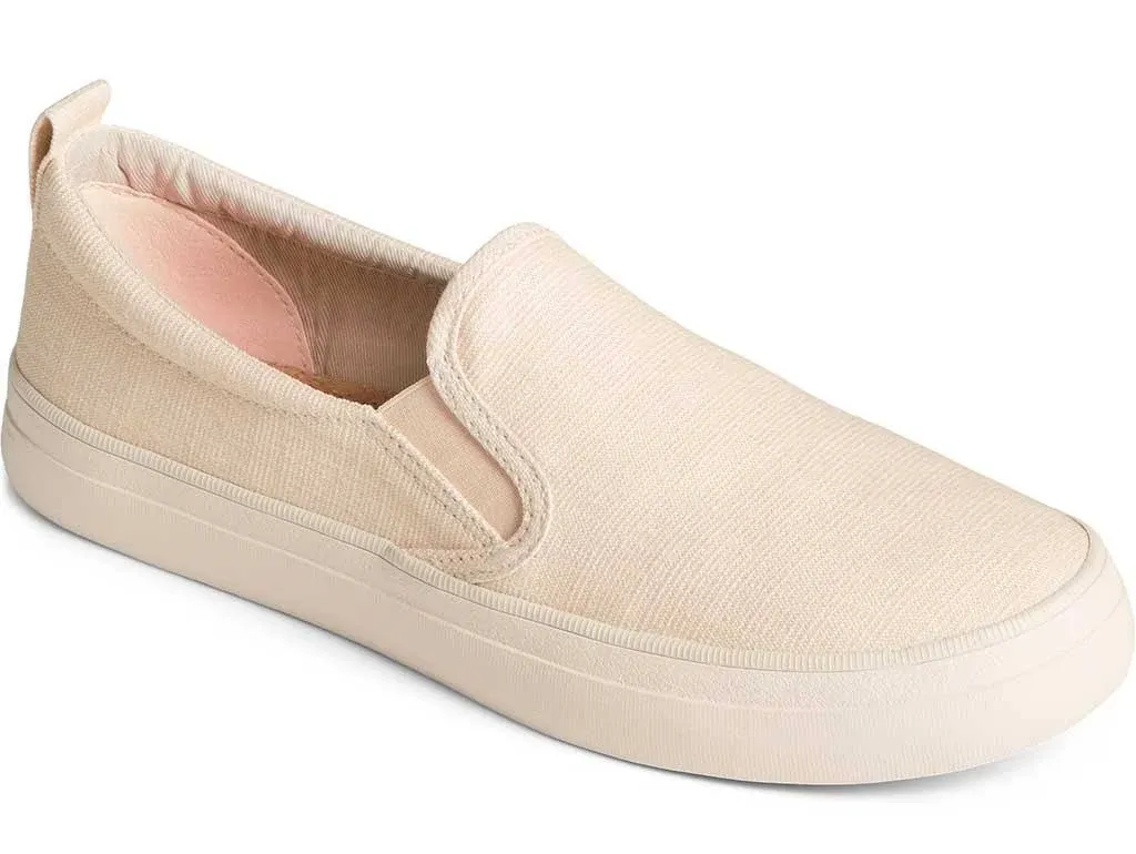 Sperry Crest Twin Gore Shimmer Slip-On Sneakers - 7M