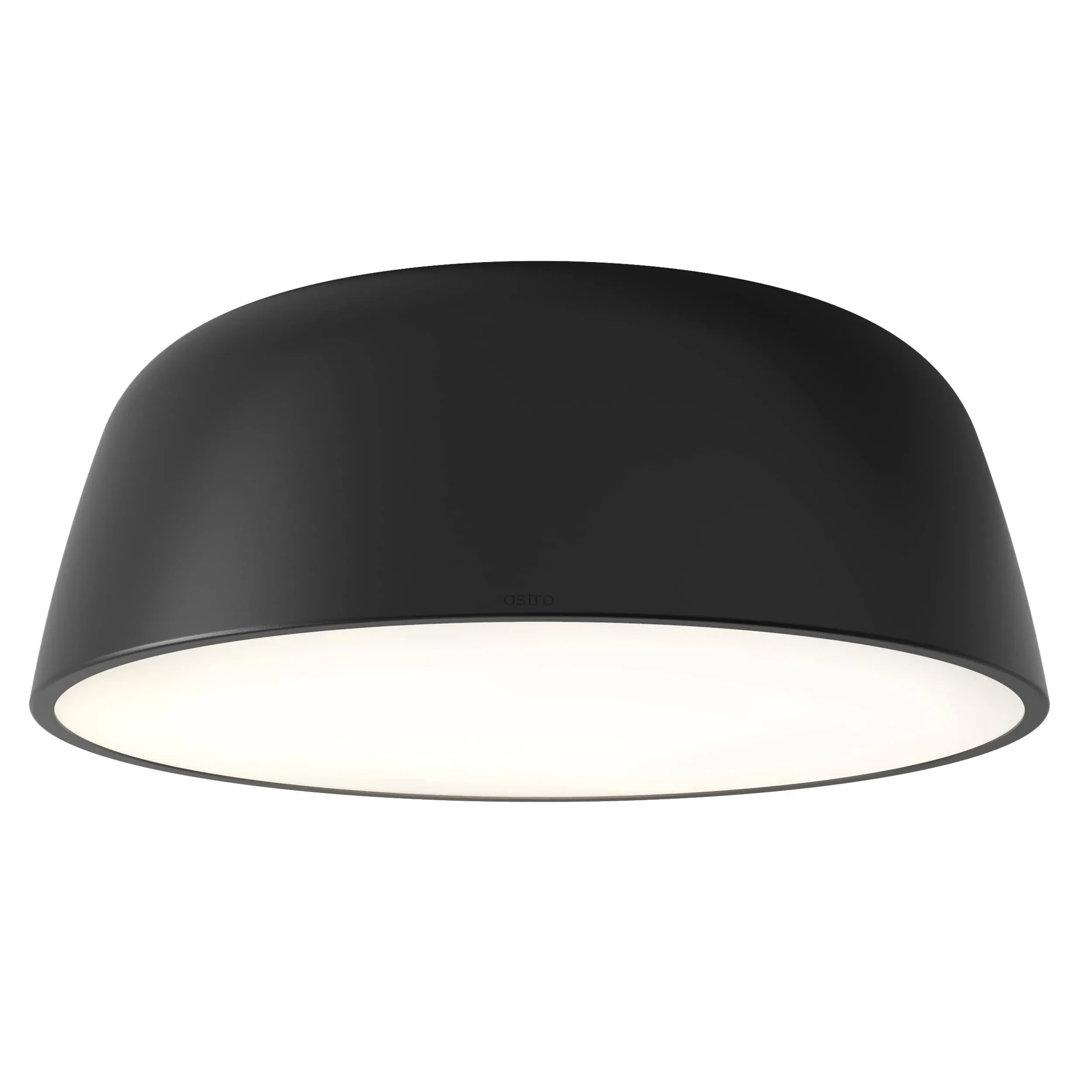 Astro Lighting Taiko Flush Mount in Black, Size Large: 15.8" Diameter