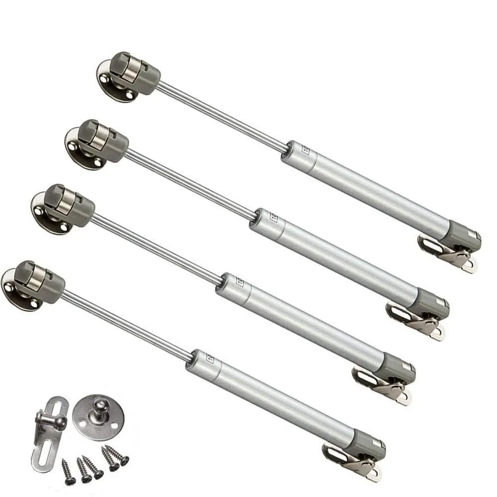 4PCS Cabinet Door Lift Support Gas Strut Hydraulic Spring Hinge Kitchen Cupboard