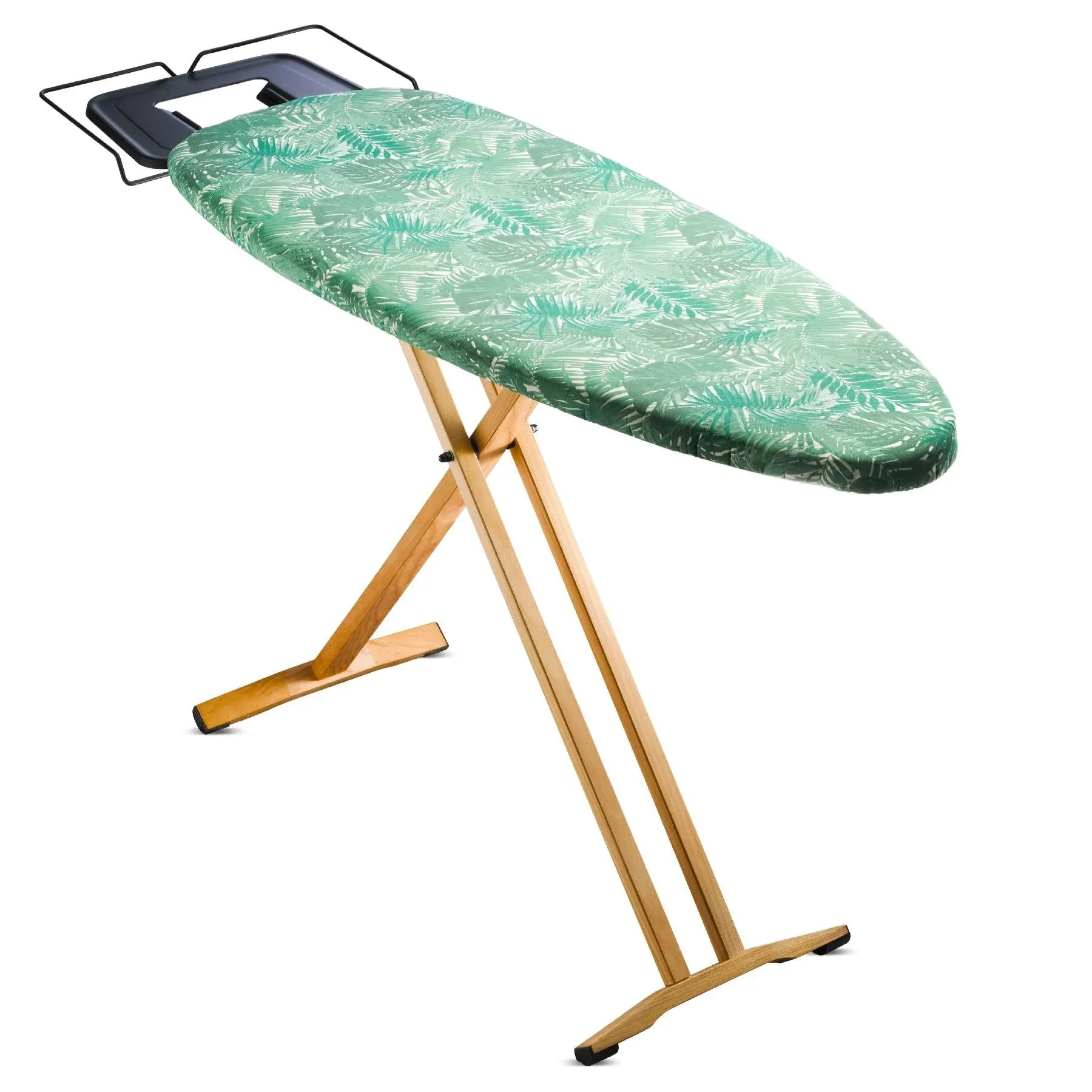 Bartnelli Pro Luxury Ironing Board Extra Wide 62x19 Steam Iron Rest