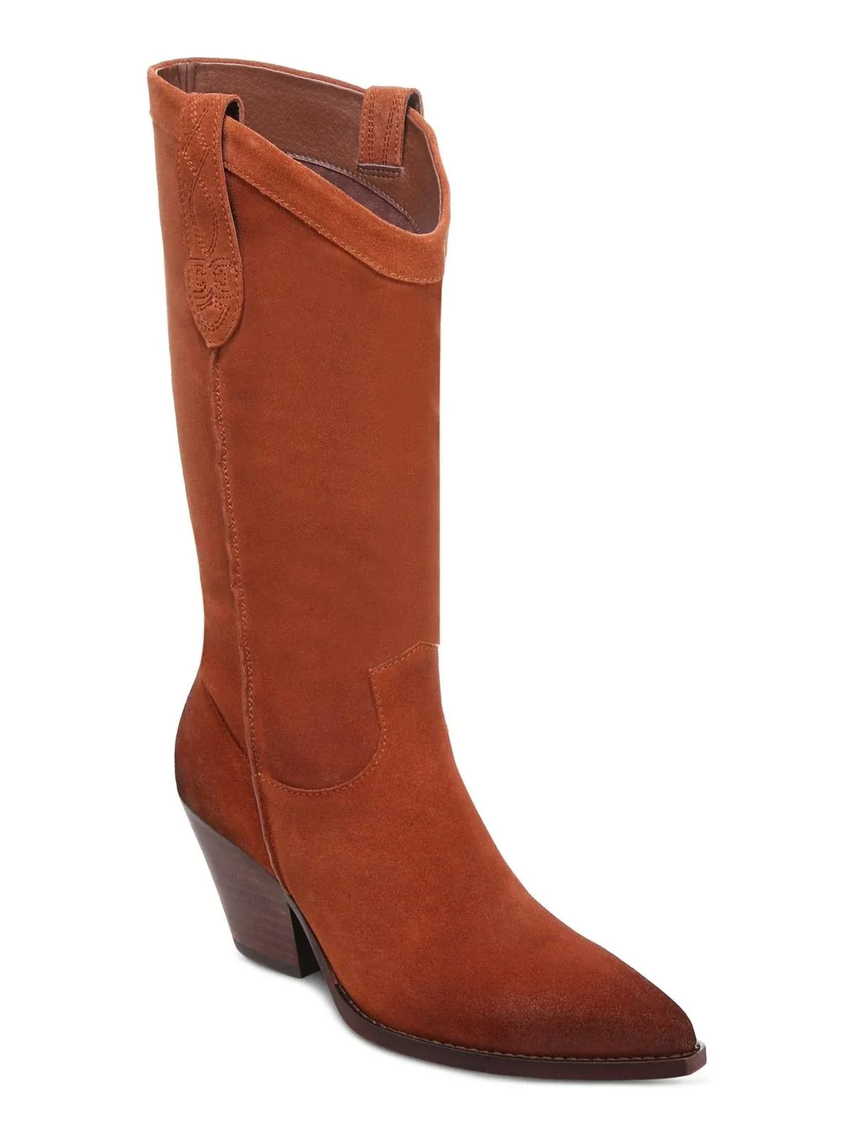 Sam Edelman Jamie Western Boot Mesa Rust