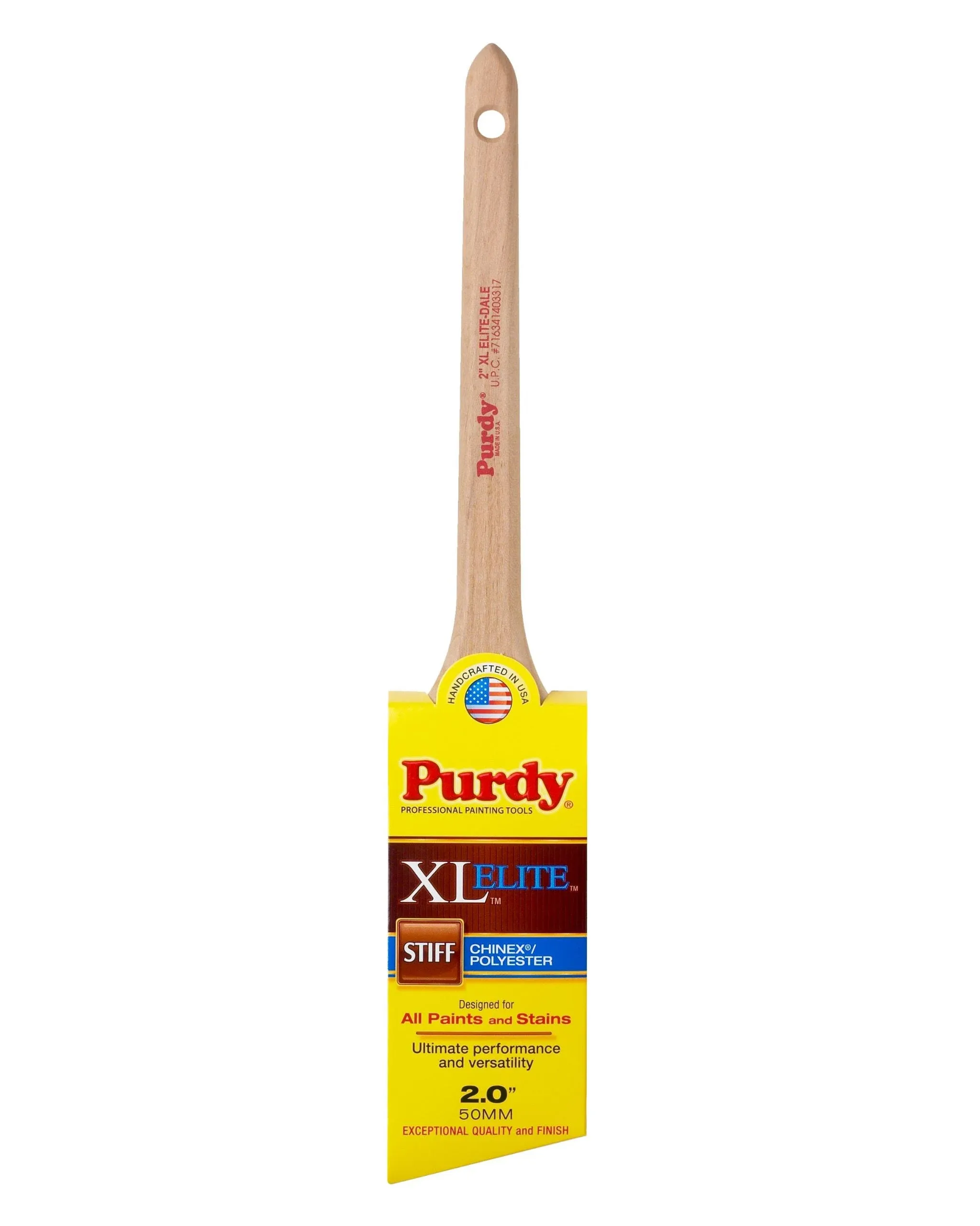 Purdy 144080520 XL Elite Series Dale Angular Trim Paint Brush 2 inch