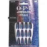 O.P.I Xpress on LONG nails Blue gie