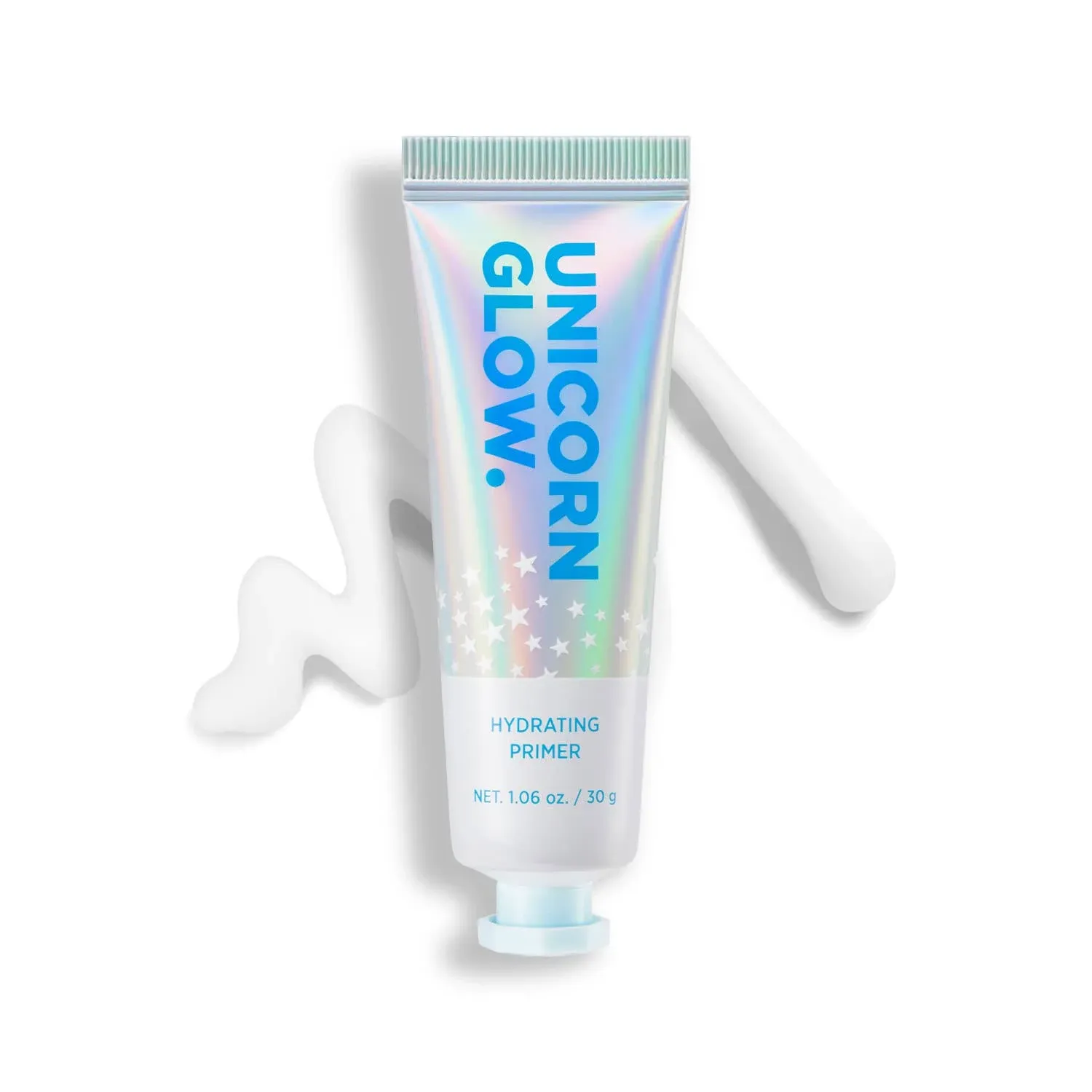 UNICORN GLOW Hydrating Primer - Makeup Grip Gel Primer Hydrating face primer, Pore blurring smoothing Long lasting make up Vegan Cruelty-Free [2023 Updated Package is White]