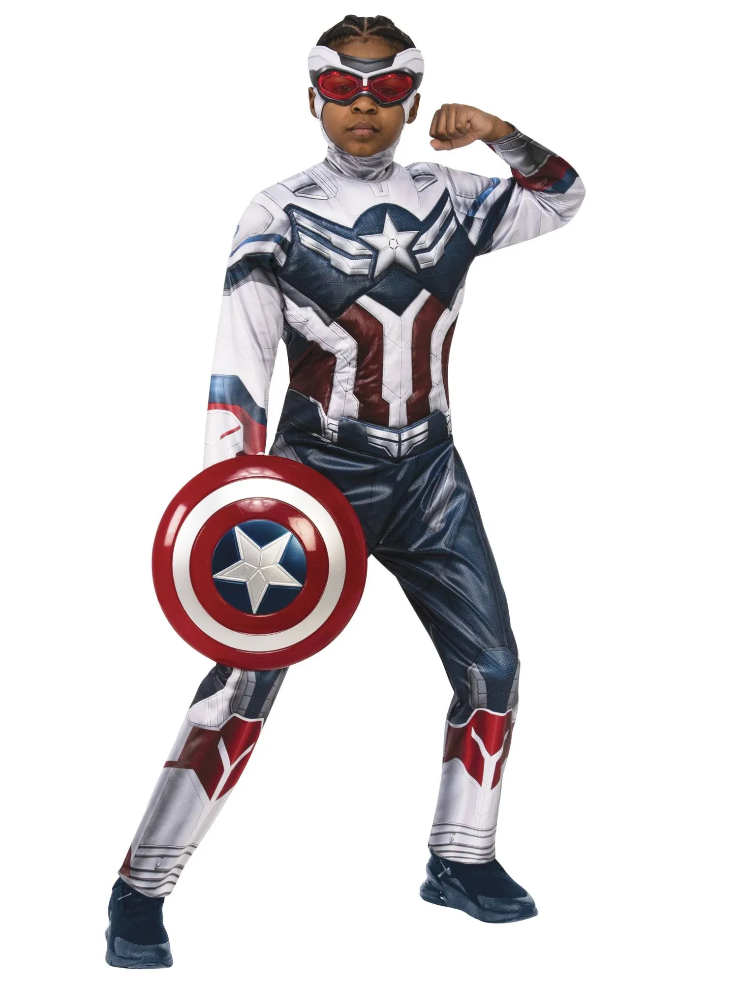 Marvel The Falcon and Winter Soldier Captain America Boys LG (10-12) Costume