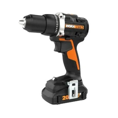 Worx WX102L Nitro 1/2" Cordless Drill/Driver with Brushless Motor