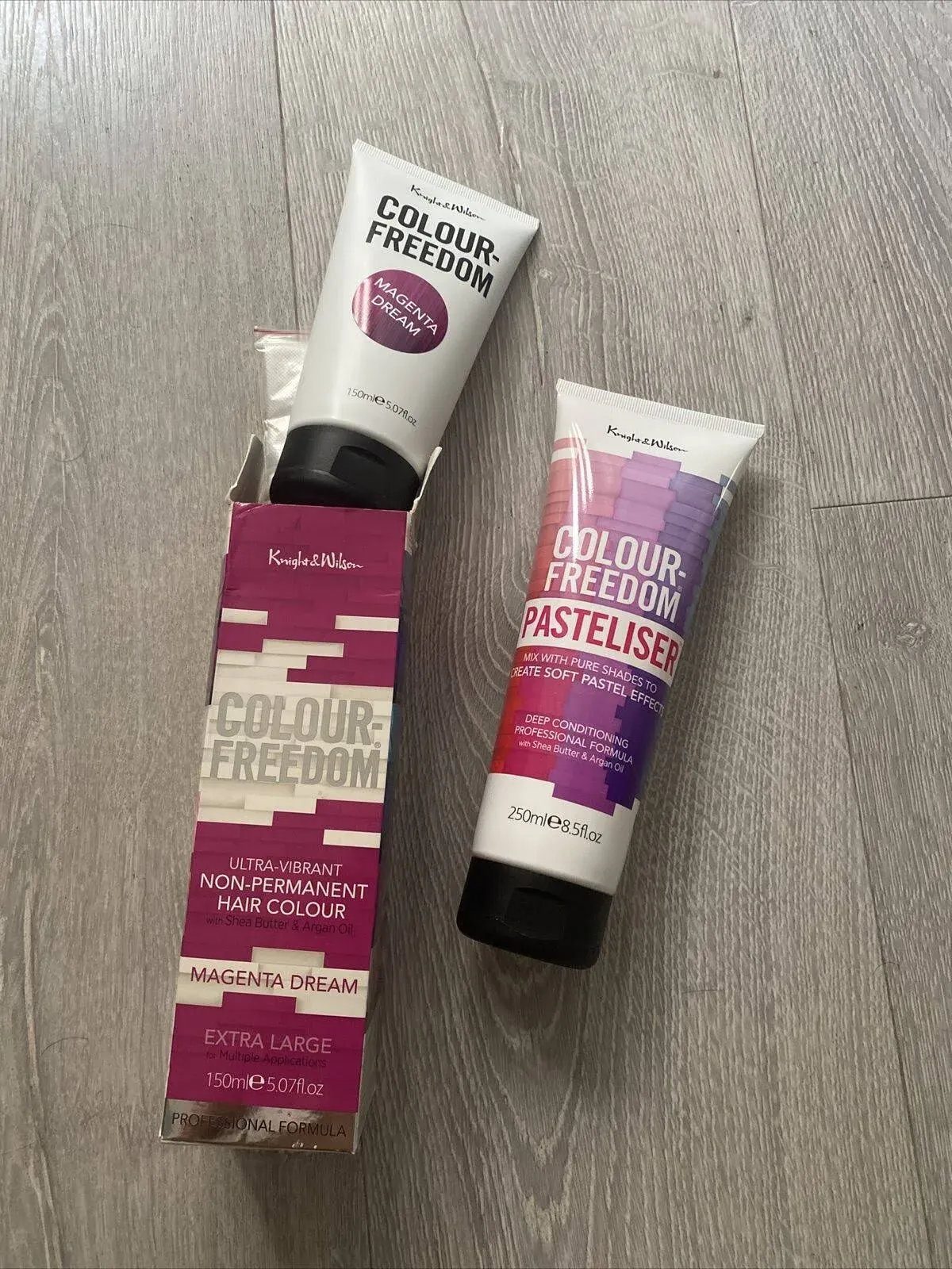 Knight & Wilson Colour Freedom Crimson Red Non Permanent Hair Colour