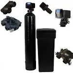 DURAWATER Fleck 5600 SXT Whole House Water Softener 48,000 Grains Ships Loaded with Resin in Tank, Black