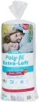 Poly-Fil Extra-Loft 100% Polyester Batting by , 90&#034;x108&#034;, Precut, White NEW