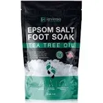 Tea Tree Oil Foot Soak with Epsom Salt - Made in USA - for Toenail Fungus, Athle