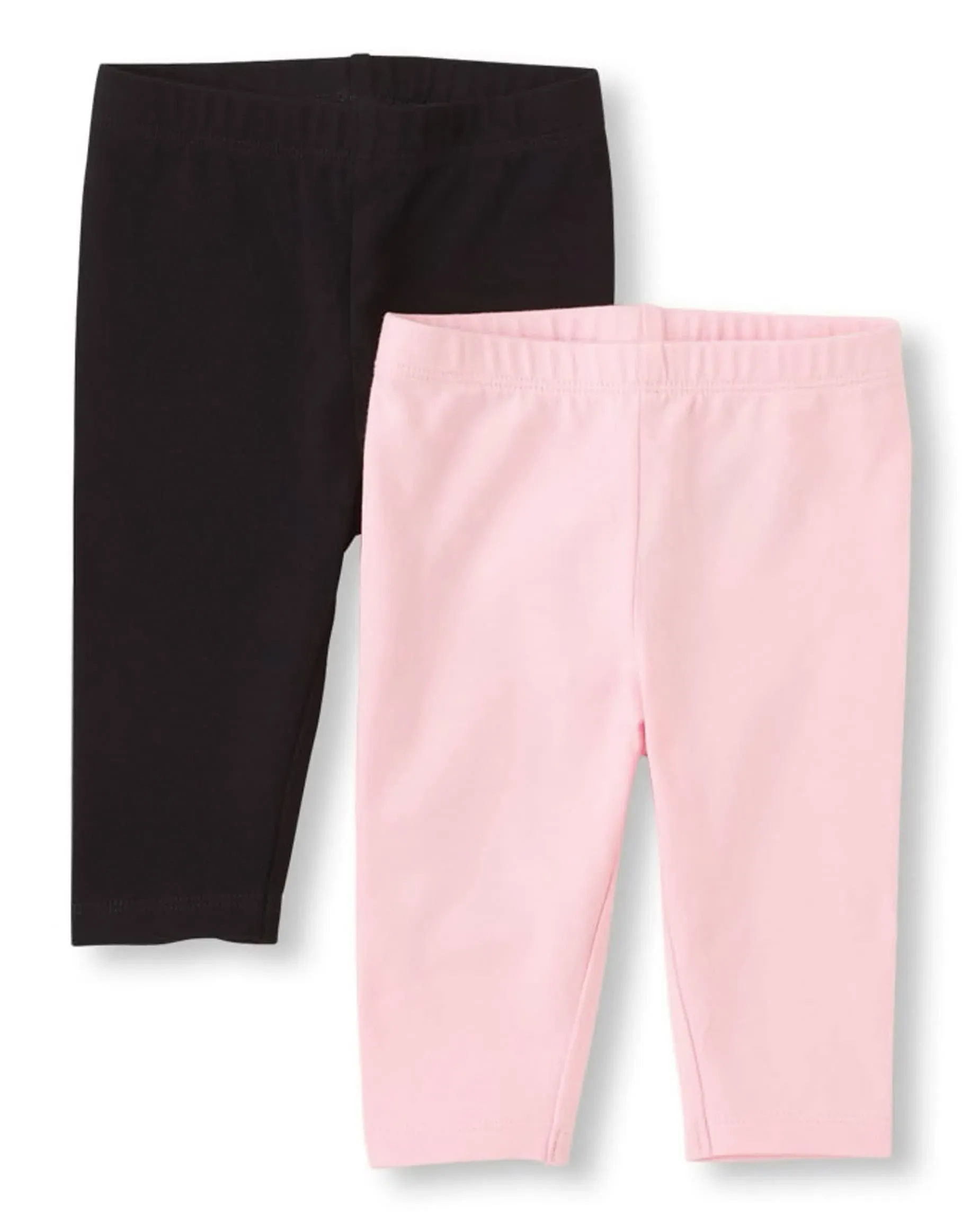 The Children's Place Baby Girls' Capri Leggings 2 Pack