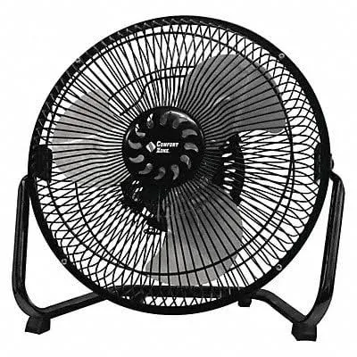 Comfort Zone CZHV9B 9" 3 Speed High Velocity Cradle Fan