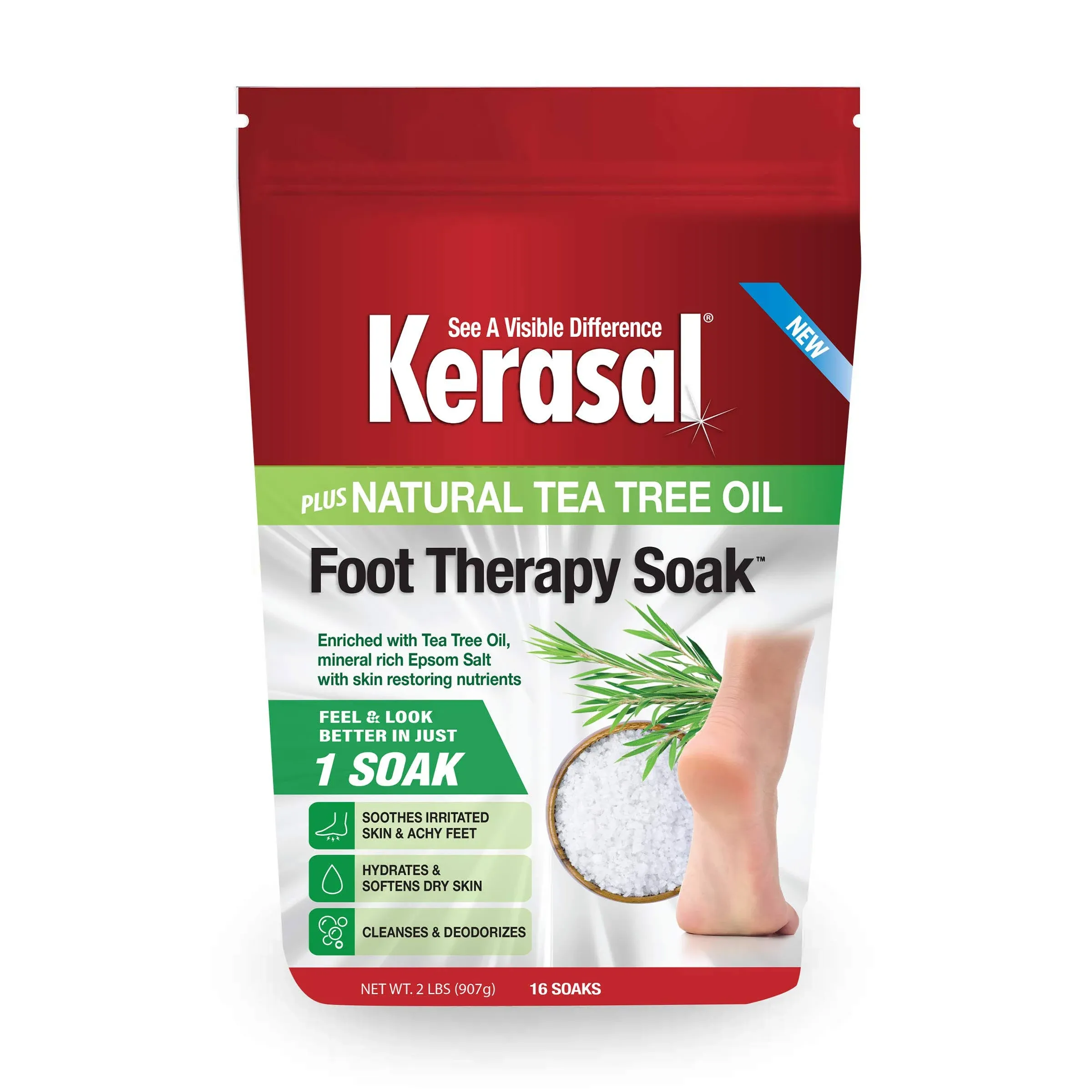 Kerasal Foot Therapy Soak - 2 lbs (907 g)