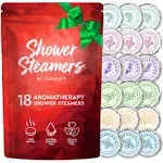 Cleverfy Shower Steamers Aromatherapy 18 Pack of Shower Bombs with Essential Oils. Self Care and Relaxation Birthday Gifts for Women and Men