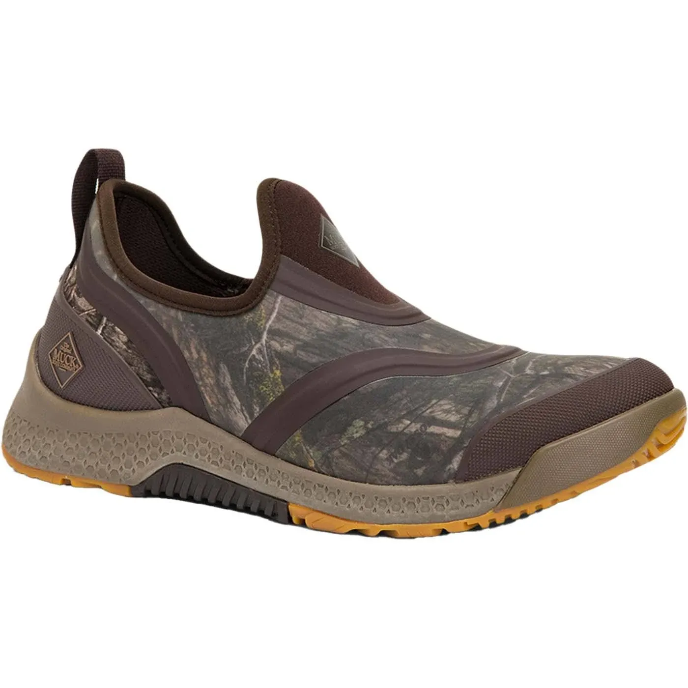 Muck Boots Men's Outscape Slip on Shoes, Mossy Oak