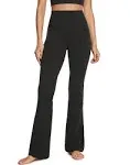 CRZ YOGA Womens Butterluxe High Waist Flare Pants, Black, Size M/8-10