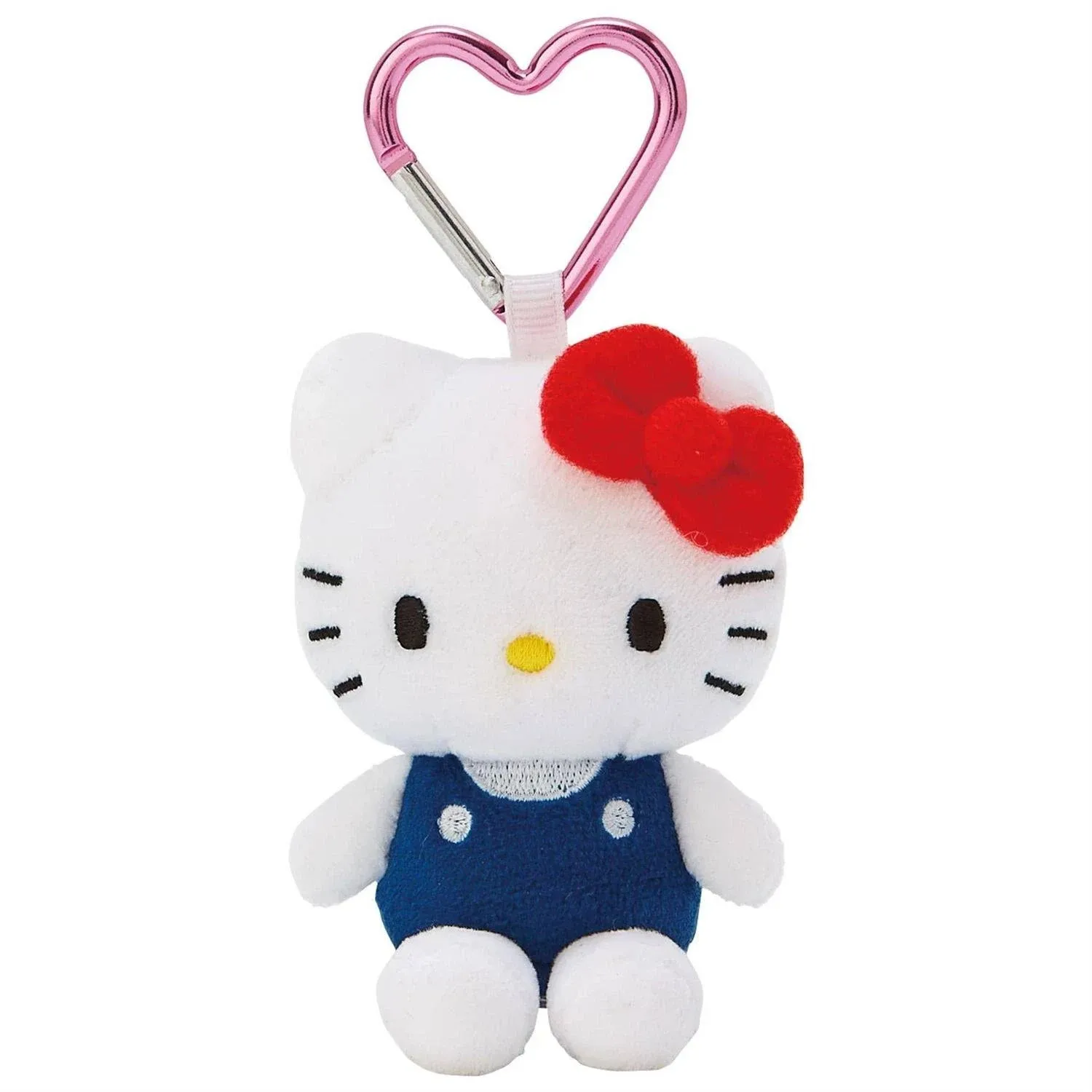 Sanrio - Hello Kitty Plush Mascot - Heart Keychain