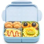 Miss BIG Bento Box, Bento Lunch Box for Kids Lunch Box Leak Proof,No BPAs and No Chemical Dyes,Microwave and Dishwasher Safe Bento