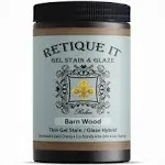 Water-Based Gel Stains by Retique It (32oz Stain, 35 Barn Wood)