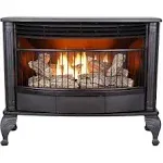 Procom Ventless 25,000 BTU Dual Fuel Fireplace