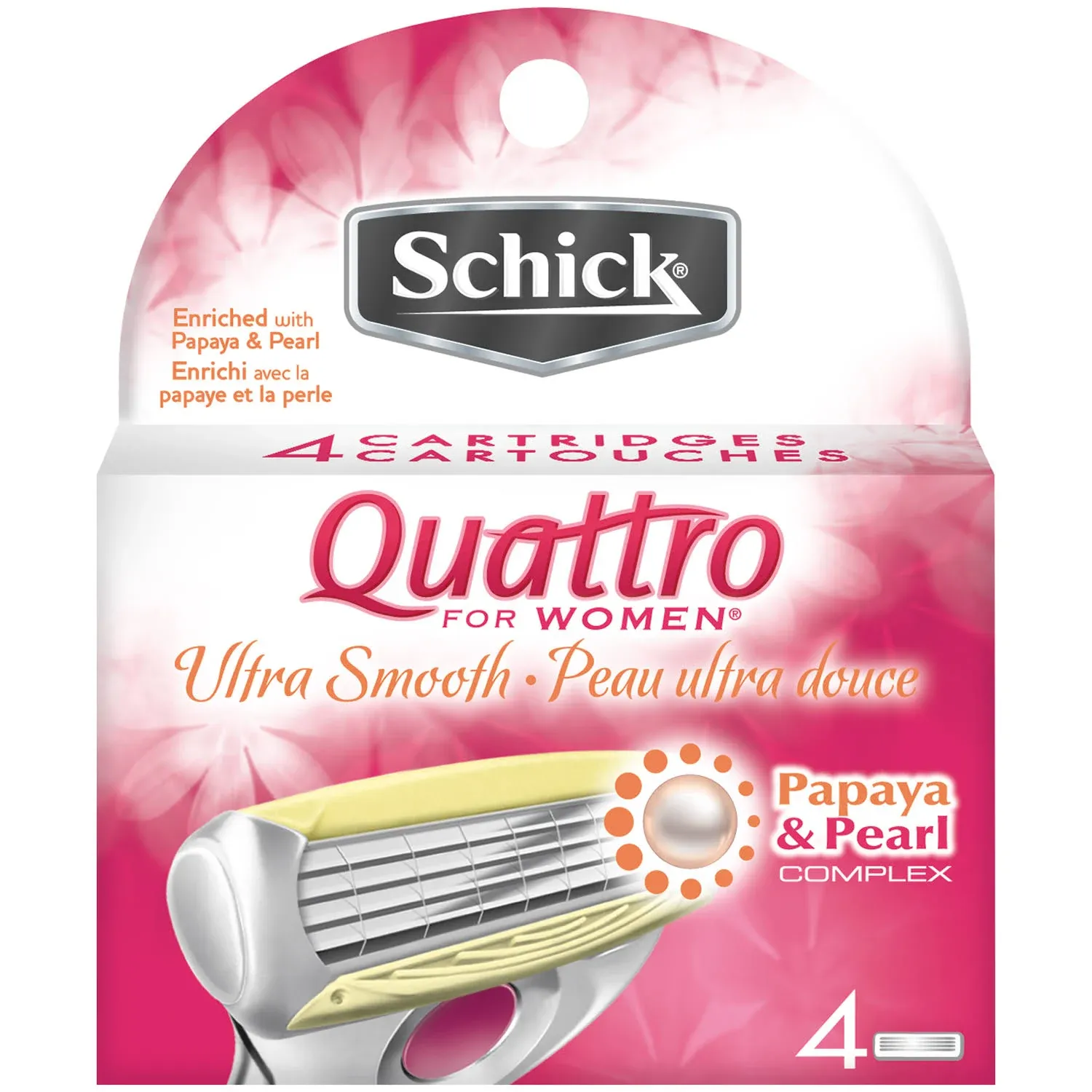 Schick Quattro for Women 6 Refills