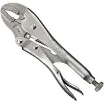 Irwin Vise Grip 7" Curved Jaw Locking Pliers with Wire Cutter