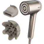 Shark HyperAIR Fast-Drying Hair Dryer with IQ 2-in-1 Concentrator and Curl-Defining Diffuser Attachments HD113BRN