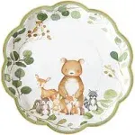 Kate Aspen Woodland Baby 9 in. Premium Paper Plates (Set of 16)