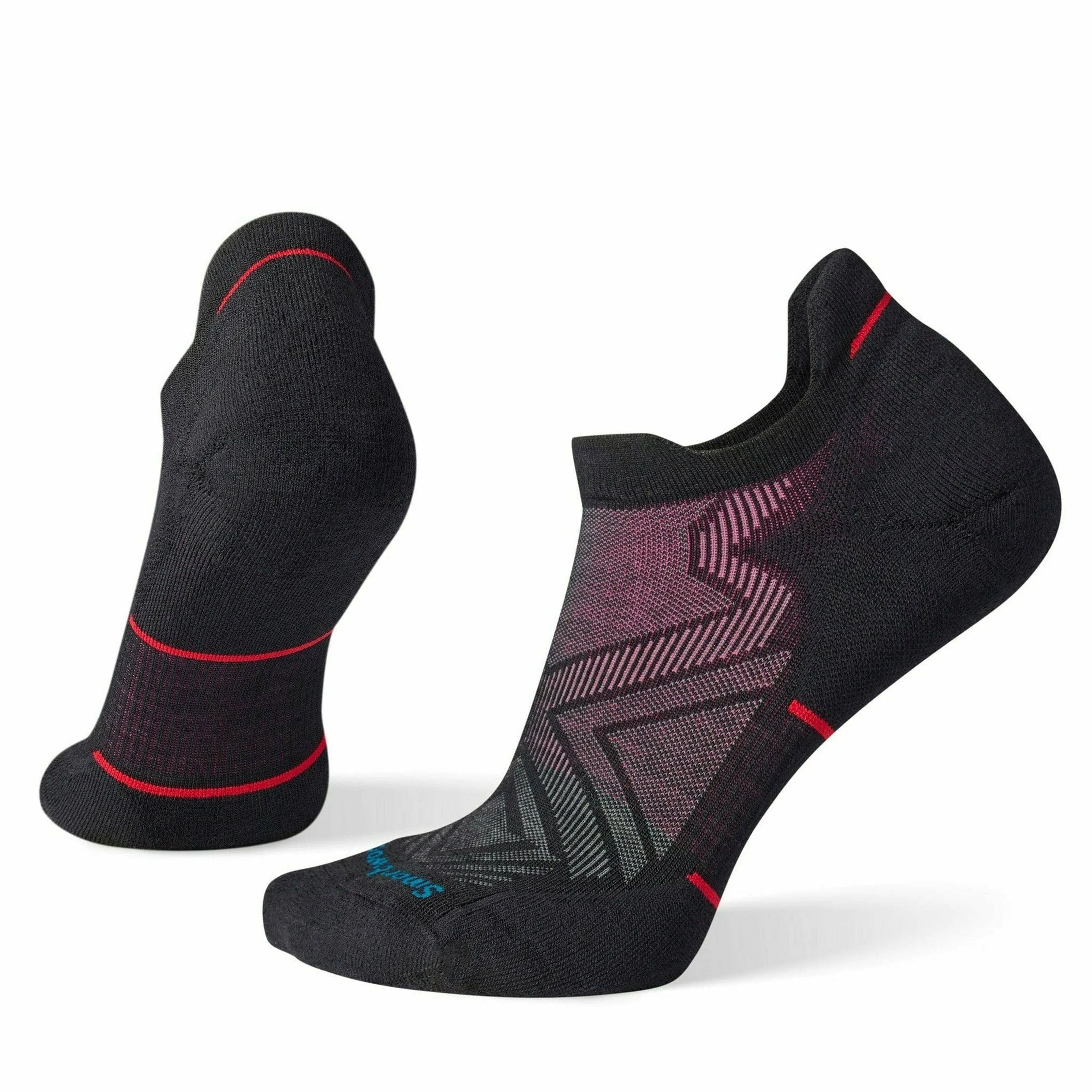 Smartwool Women's Run Targeted Cushion Low Ankle Socks Black / XL