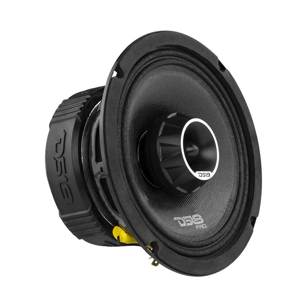 2) DS18 PRO-ZT6 6.5&#034; 2 Way Midrange Loud Speaker 900W 4 ohm with Super Tweeter