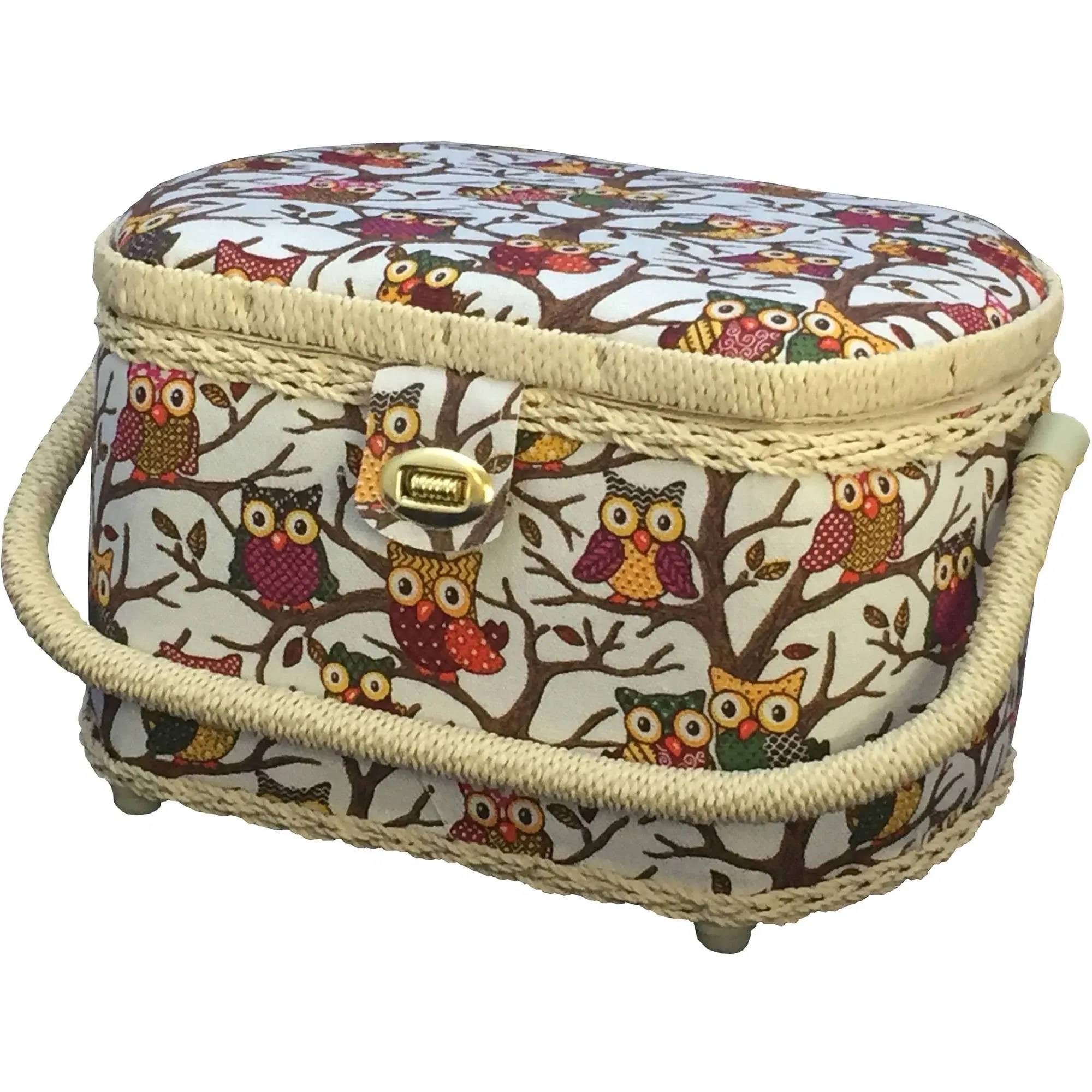 Lil' Sew & Sew Owl Pattern Sewing Basket Kit