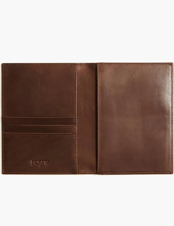 Leather passport case