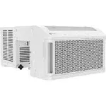 GE Profile - Clearview 350 Sq. ft. 8,300 BTU Smart Ultra Quiet Window Air Conditioner - White