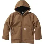 Carhartt Boys' Canvas Insulated Hooded Active Jacket