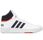 Adidas Hoops 3.0 Men's Mid-Top Shoes, Size: 9, White